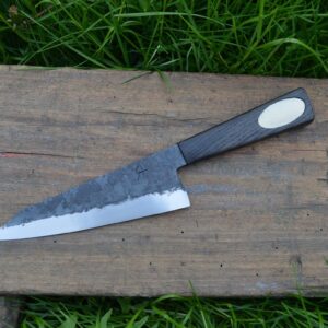 Cuisine #874, gyuto 135Cr3, chêne des marais & galuchat, 185mm