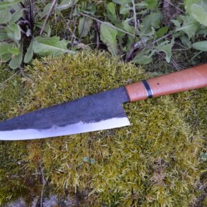 Cuisine #880, gyuto 135Cr3, thuya & fibre de carbone, 210mm