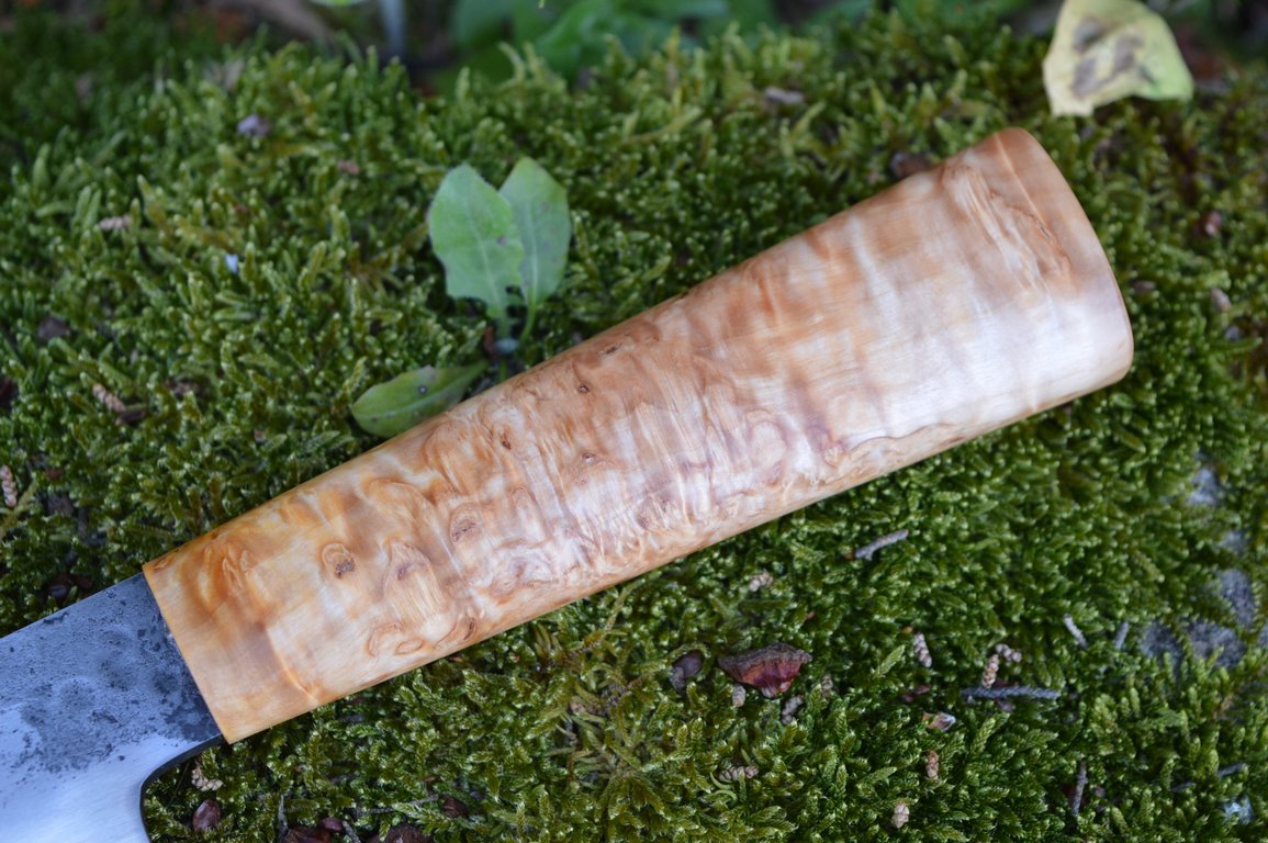 Cuisine #881, gyuto ApexUltra & bouleau madré stabilisé, 185mm – Image 2