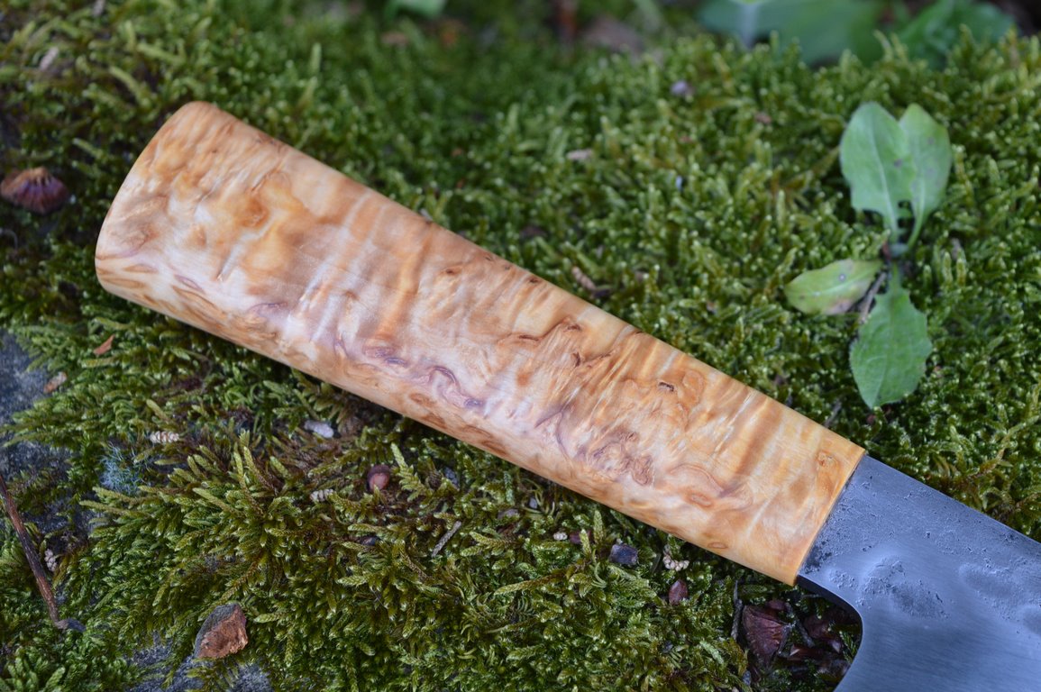 Cuisine #881, gyuto ApexUltra & bouleau madré stabilisé, 185mm – Image 4